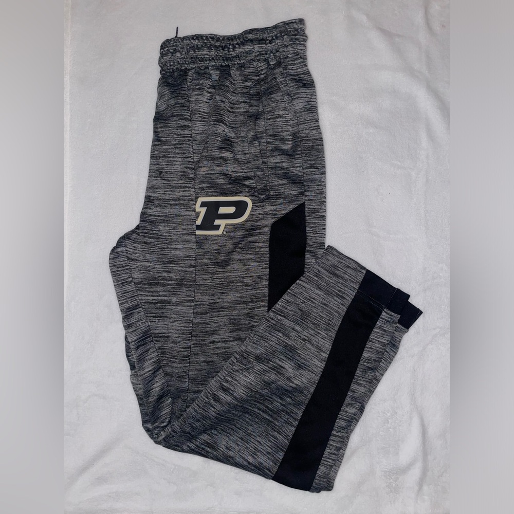 Purdue University Nike Grey and Black Pants